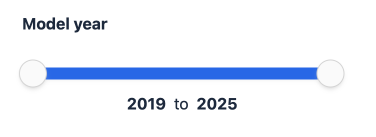 The Dual Range Filter example.
