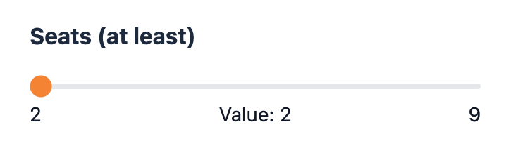 The Range Filter example.